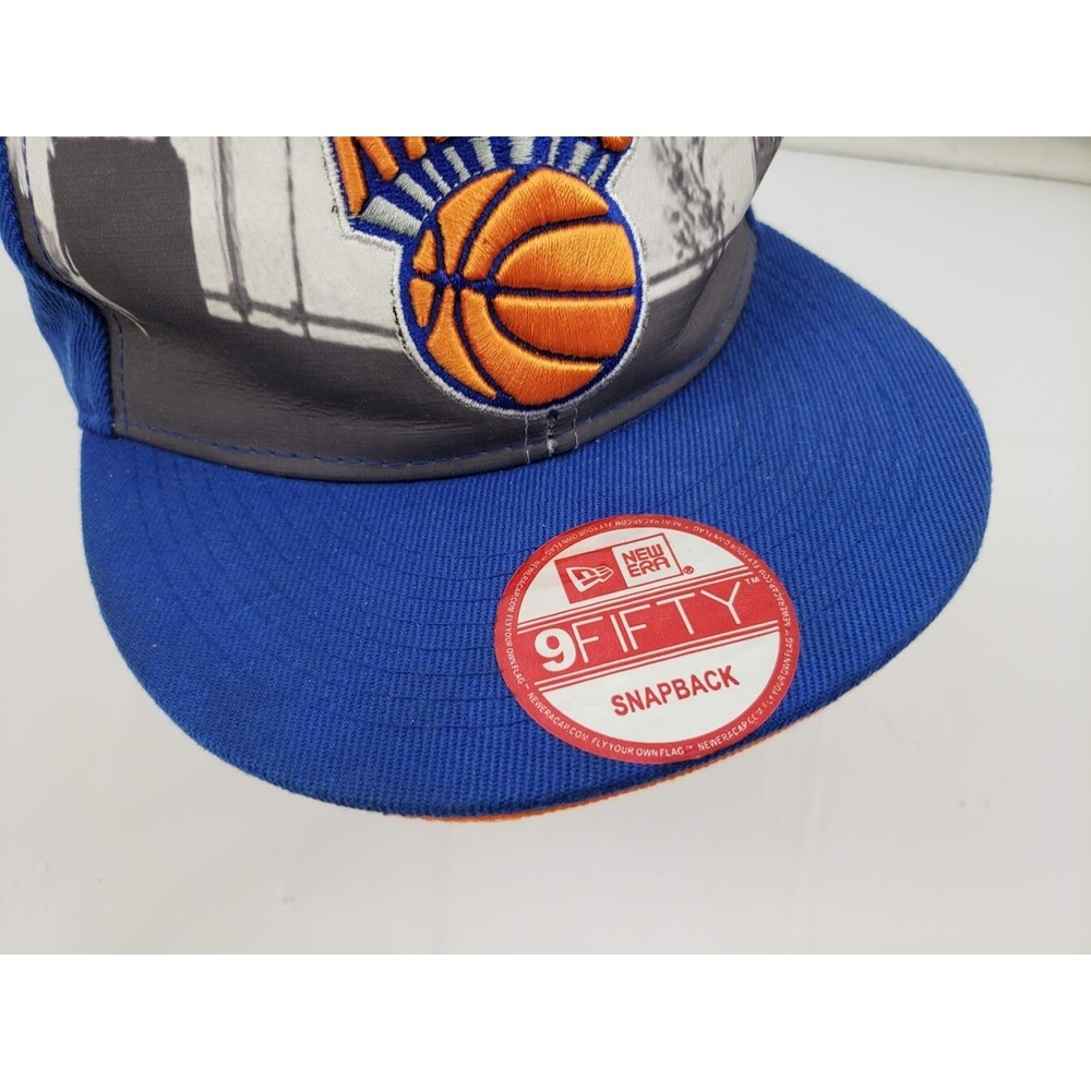 New York Knicks NBA New Era Snapback 9Fifty Cap Hat - Picture 3 of 12